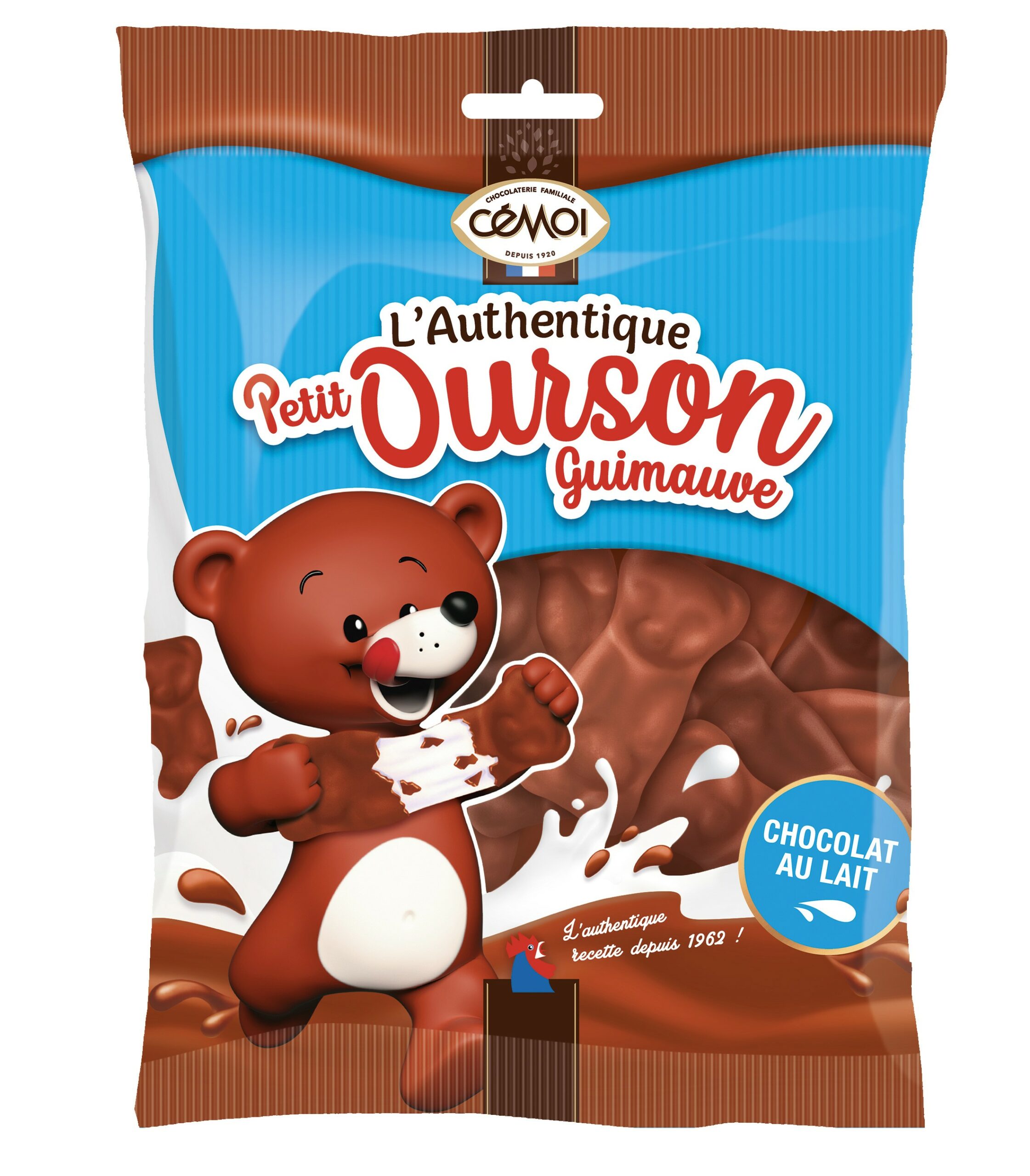 Le Petit Ourson Guimauve en Chocolat