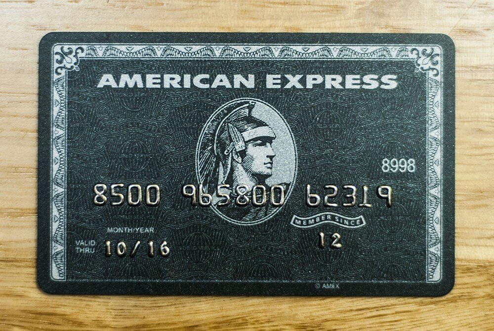 Amex Centurion Specimen