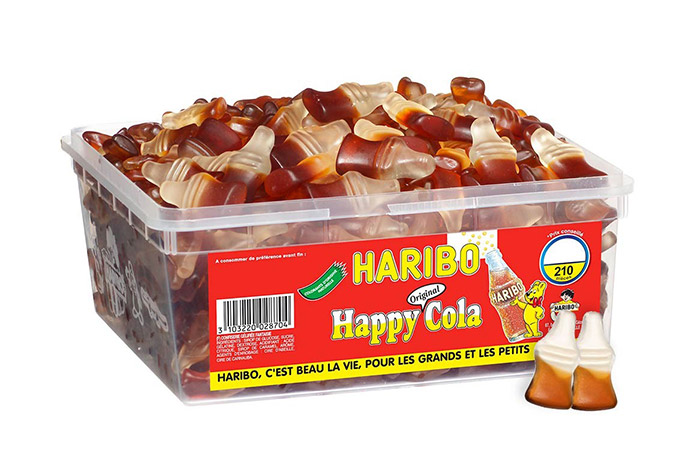 bonbons bouteilles de Coca Cola